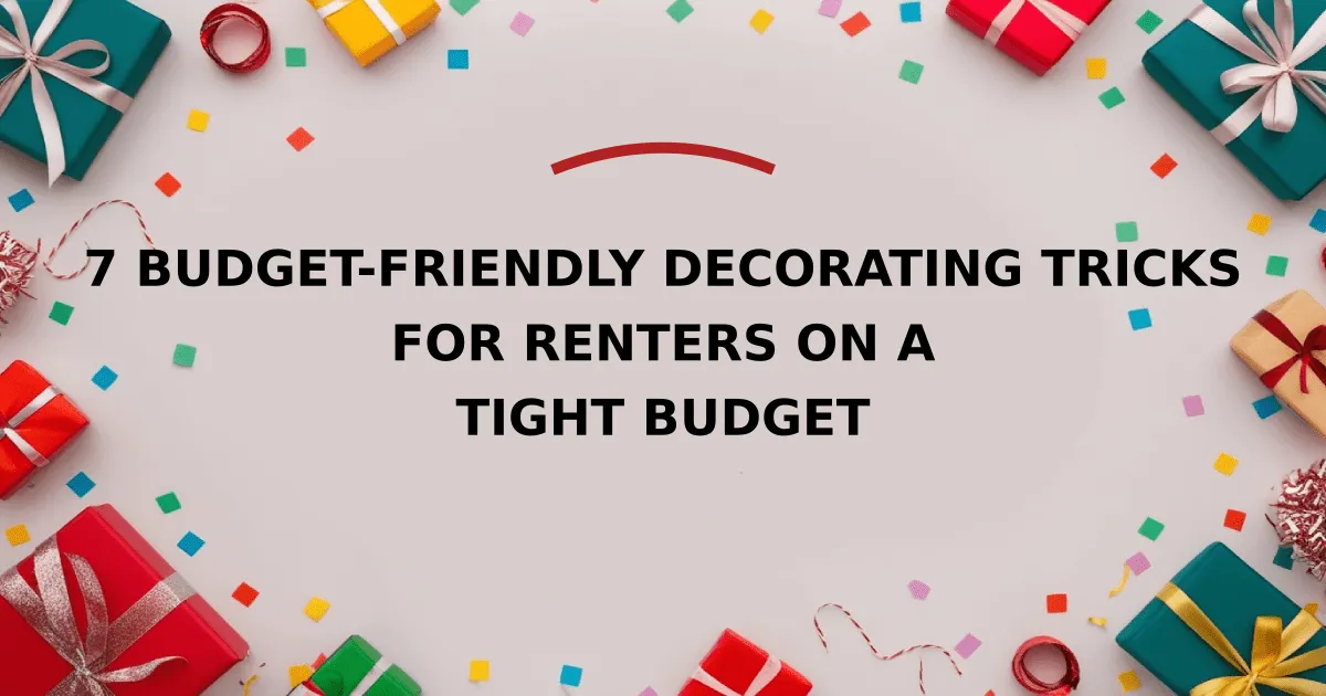 7 Budget-Friendly Decorating Tricks for Renters on a Tight Budget